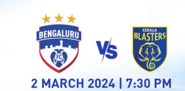 ISL today Kerala Blasters Bengaluru FC match