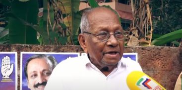 Even at the age of 98, Krishnanetan took down posters for Congress; A different kind of party love