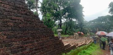 Security Wall Of Kannur Central Jail Collapsed