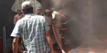 Electric Scooter showroom catches fire in Alappuzha