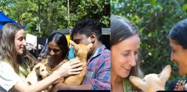 Italian woman Elizabeth gave a new life to sick puppies