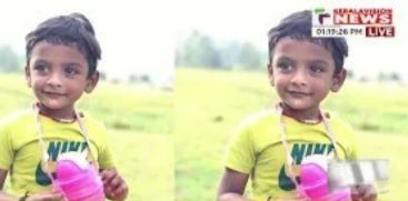 A three-and-a-half-year-old boy died after being swept away by the current in Idukki