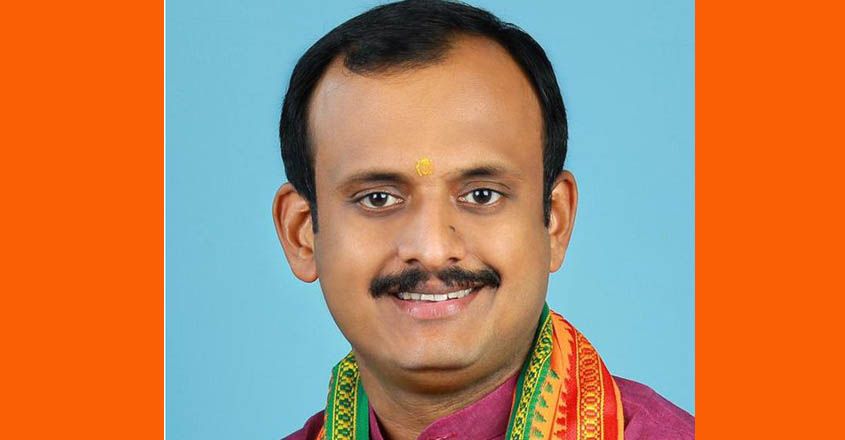 LIJINLAL BJP CANDIDATE FOR PUTHUPPALLY BYELECTION