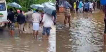 one dies in kannur rain related incidents