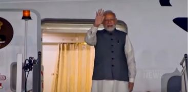 Narendra Modi arrived in Jammu and Kashmir for a two-day visit