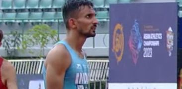 MALAYALI STAR ABDULLA ABOOBAKKAR WON GOLD IN ASIAN ATHLETIC CHAMPIONSHIP