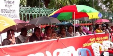  Kerala Asha Workers' Day and Night Protest