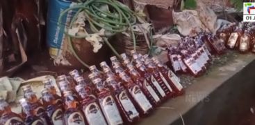 75 liters of Indian-made foreign liquor seized; The accused fled