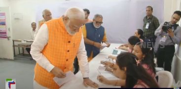 The third phase of voting in the Lok Sabha elections has started