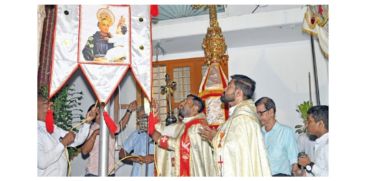 Thirunal at St. Anthony's Parish Church, Karamuk, Thrissur 