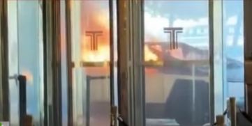 Truck Explodes Outside Donald Trump's Hotel