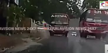 The Motor Vehicle Department has taken action against the buses that ran the race in Perumbavoor