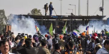 farmers protest