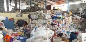 People's association intensified the strike against the plastic recycling company