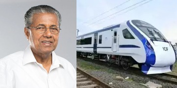 Kerala CM Pinarayi writes to Union Railway minister requesting halts at Tirur and Thiruvalla for Vande Bharat