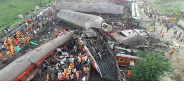 Odisha Train Accident -; 288 death, wounded morethan 1000