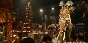 procession guruvayoor temple