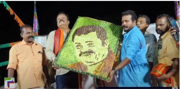 Suresh Gopi's picture in Kurutthola was completed by Arun Kumar from Anthikkad