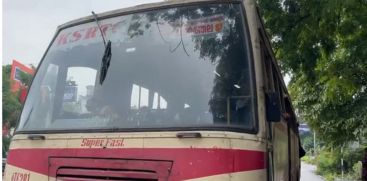 KSRTC bus lost its way