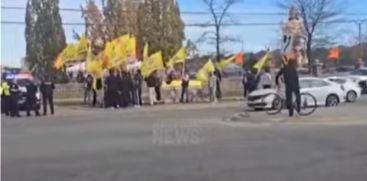 Khalistani Attack on Hindu Temple in Canada