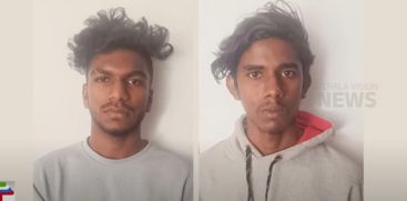 Intruded into the house and molested minor girls; 2 arrested