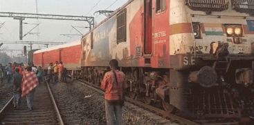 Train Derails in Nalpur