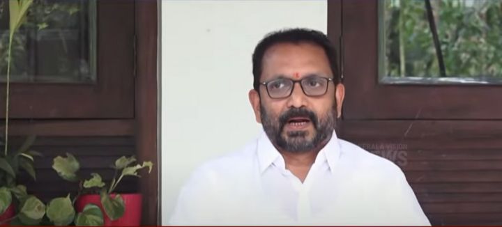 BJP state president K. Surendran lashed out at opposition leader VD Satheesan