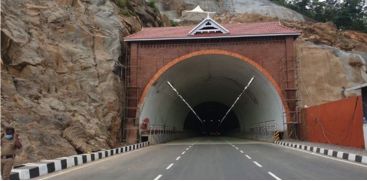 
The repair work of Khutrian tunnel is slow