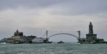 Kanyakumari glass bridge