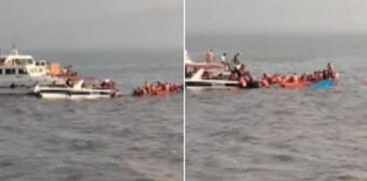 Boat  Capsizes 