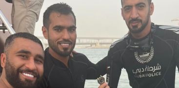 Dubai police retrieves expensive watch lost in the sea in Palm Jumeirah