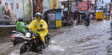 Change in rain warning; Isolated heavy rain is likely in the state for the next four days