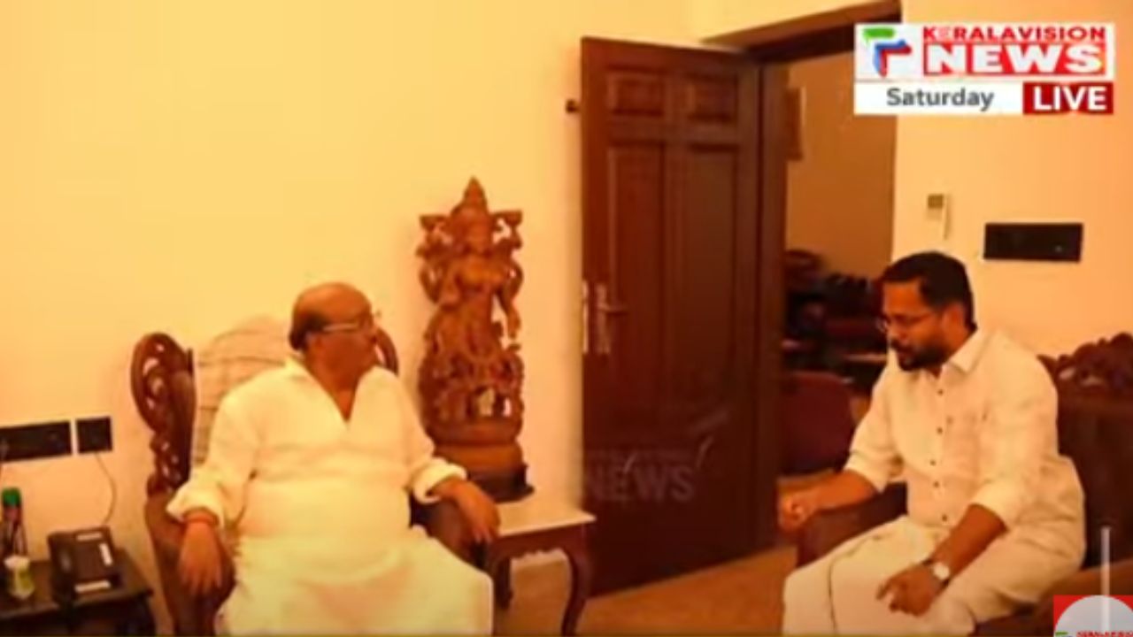 P. Sarin Met Vellappally Natesan