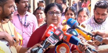 Minister R Bindu in support of RLV Ramakrishnan