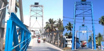 KERALAS FIRST LIFT BRIDGE OPENS