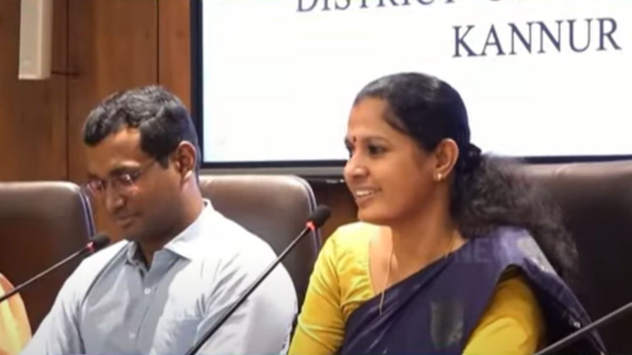 pp divya,kannur collector