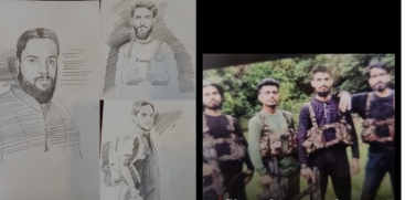 Army Issues Sketches of Suspects in Pahalgam Terror Attack
