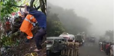 Due to landslides, Vehicles Restricted to Ponmudi