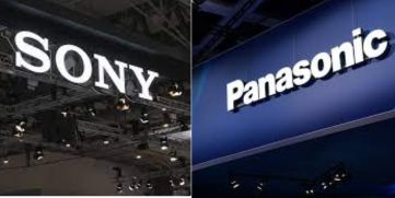 sony, panasonic