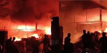 Massive fire breakout in Kozhikode 